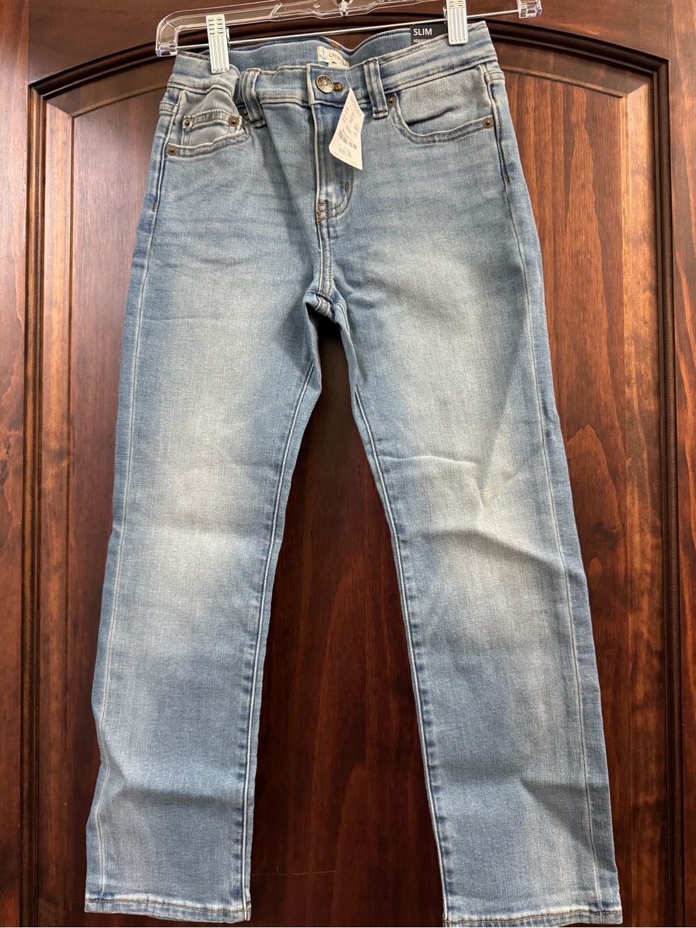 Crew Cuts boys’ Light Wash Slim Jeans